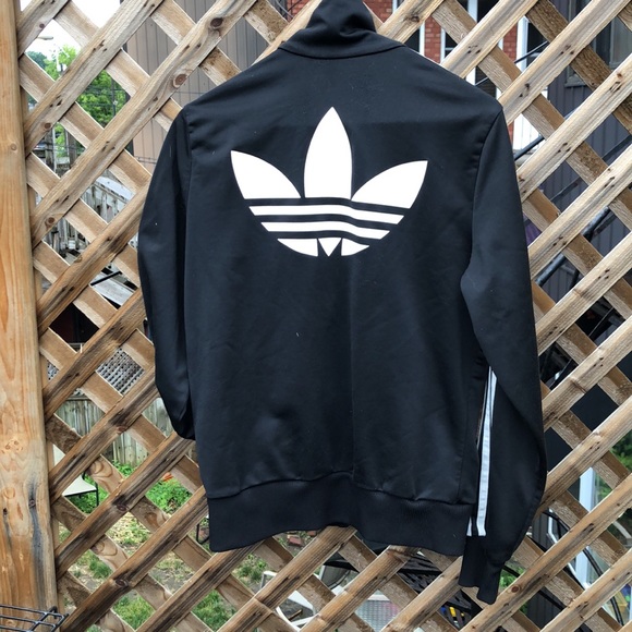 Adidas Originals B/W track jacket, Women’s L - Picture 3 of 5